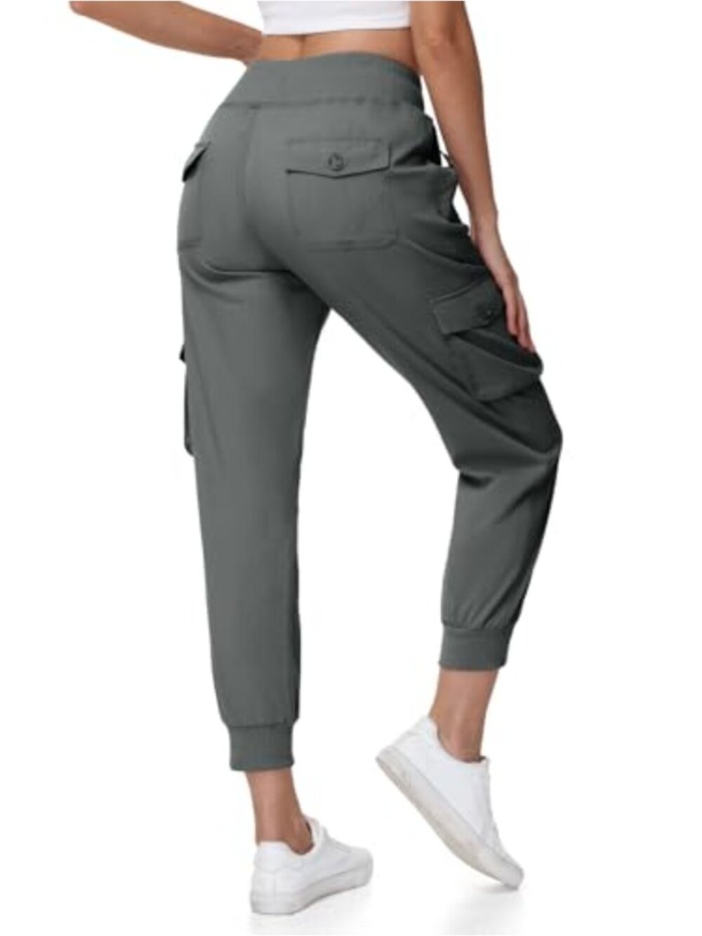 Women's Cargo Joggers Hiking Pants Quick Dry Lightweight Travel Work with